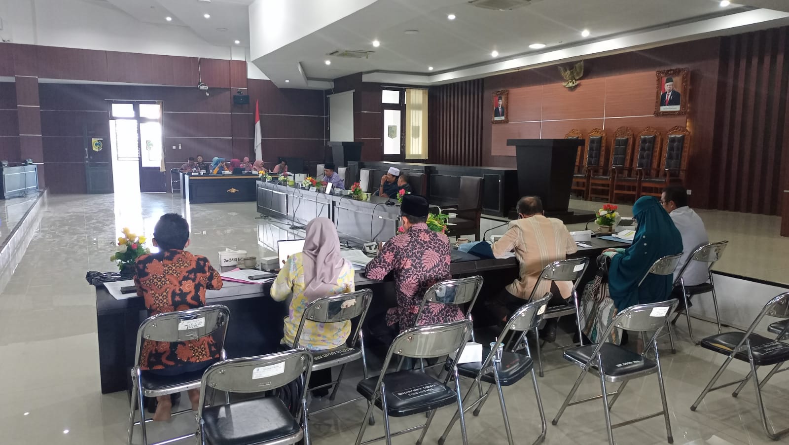 Pembahasan KUA-PPAS APBD TA. 2023 di DPRD Kab. Lombok Timur.